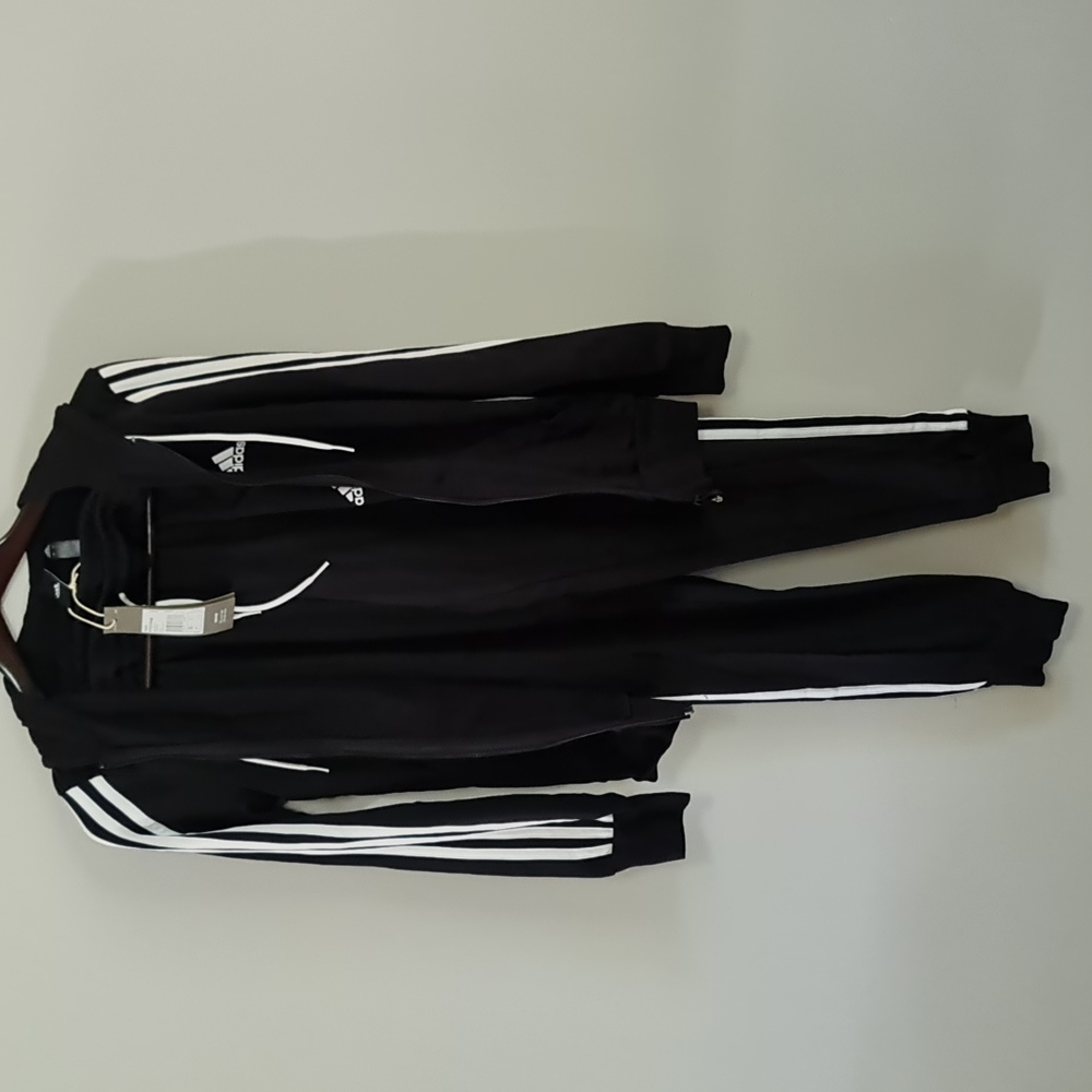 New with tags women's black track suit pants and jacket from Adidas